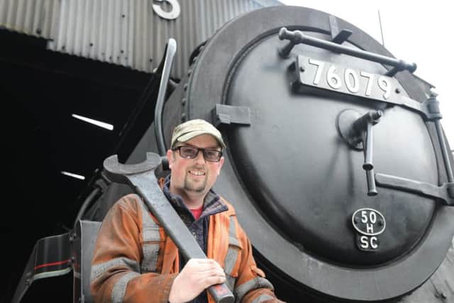 Paul Middleton, spanner in hand