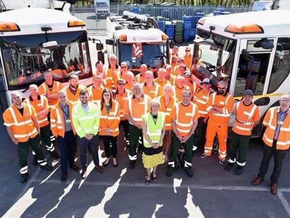 East Riding recycling team