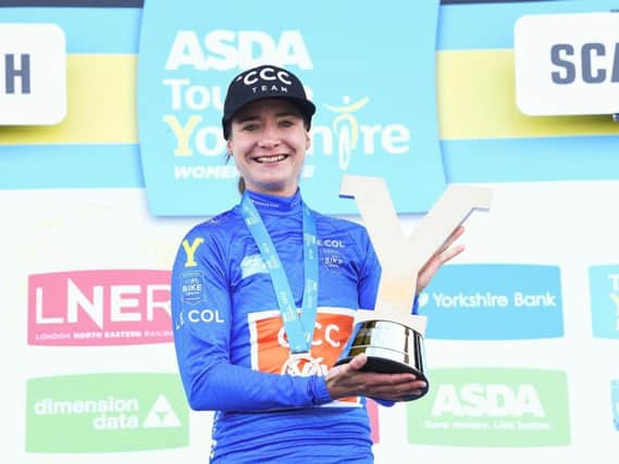 Tour de Yorkshire women's winner Marianne Vos.