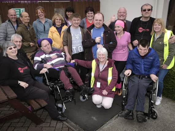 Walkers and fundraisers of this year's Crown Tavern Walk.