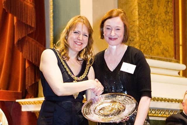 Leah Hyden was named top performing student.