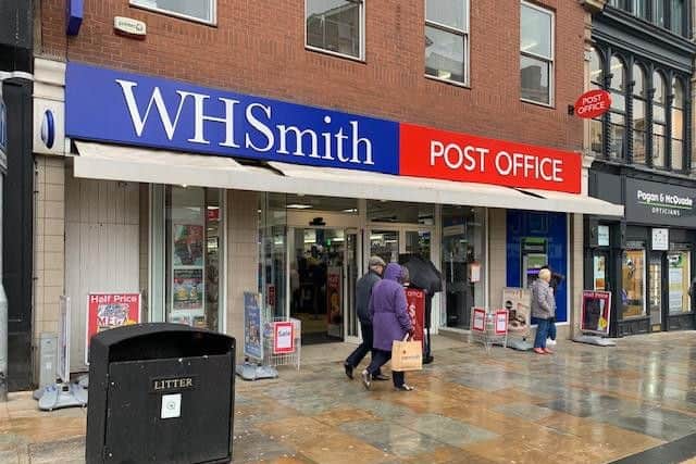 The new branch inside WH Smith.