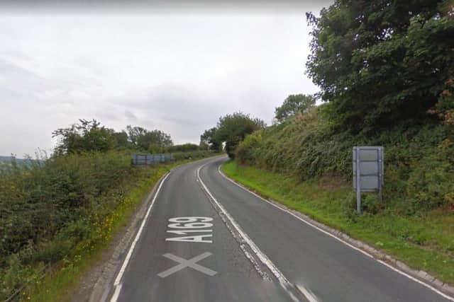 The crash happened on Blue Bank on the A169 near Sleights. PIC: Google