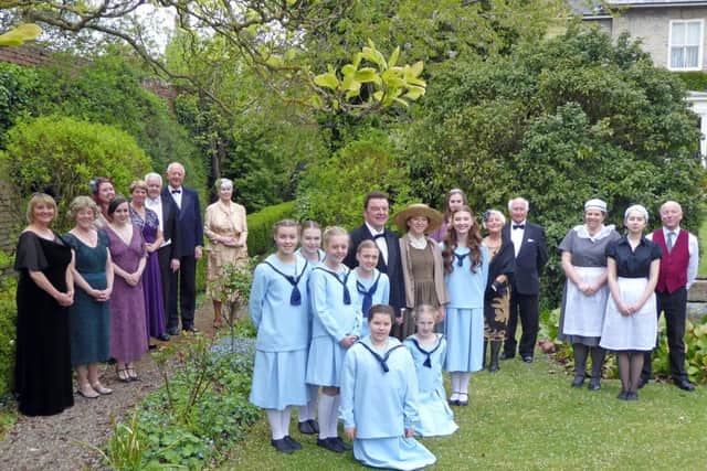 Pickering Musical Society members get ready for the production at the Kirk Theatre.