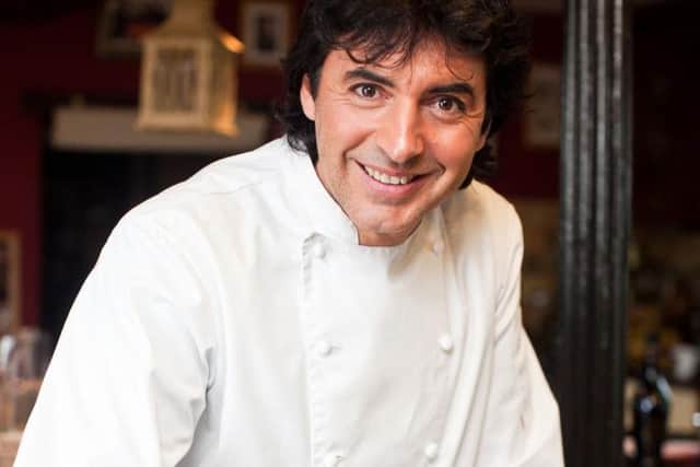 French chef Jean-Christophe Novelli.