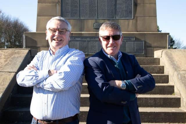 Eddie Roberts and Mick Grant