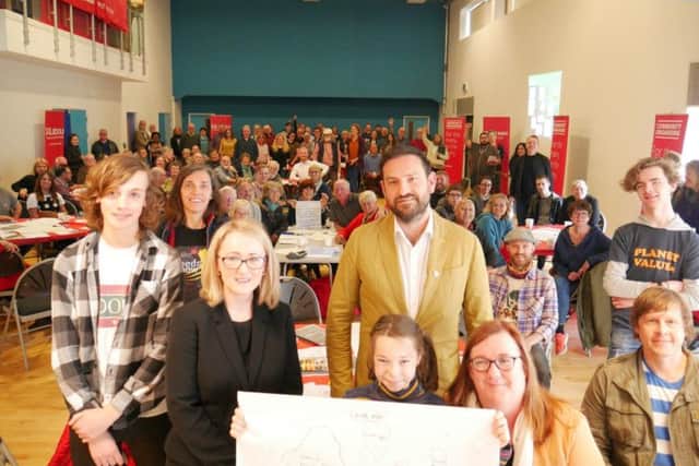 The launch of Labour's Green Industrial Revolution at The Street.