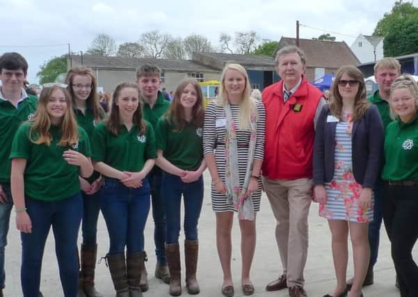 East Yorkshire MP Sir Greg Knight joined young farmers at the East Riding Young Farmers Clubs 2019 County Rally.