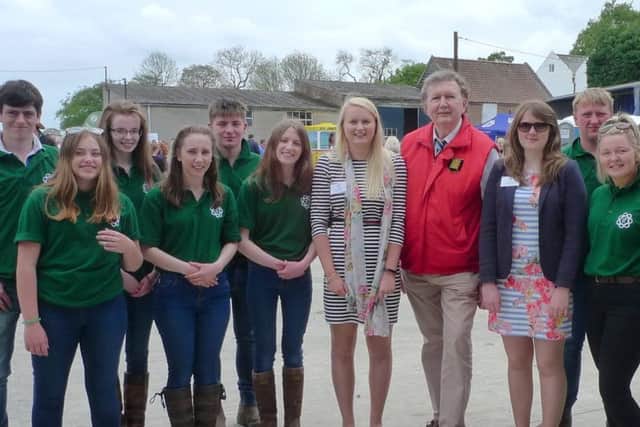 East Yorkshire MP Sir Greg Knight joined young farmers at the East Riding Young Farmers Clubs 2019 County Rally.