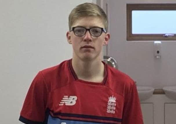 Cameron Cooper played for the England Lions U21 disability cricket team.