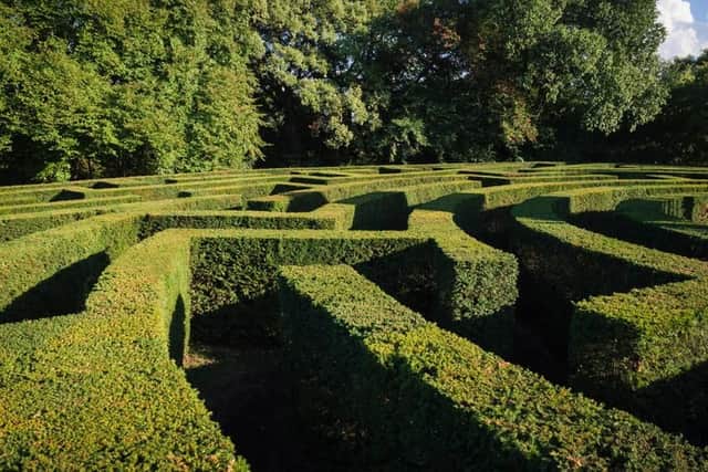 These impressive mazes provide the perfect challenge