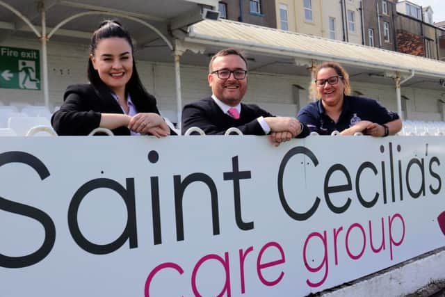 Saint Cecilias is delighted to be supporting Scarborough Cricket Club.