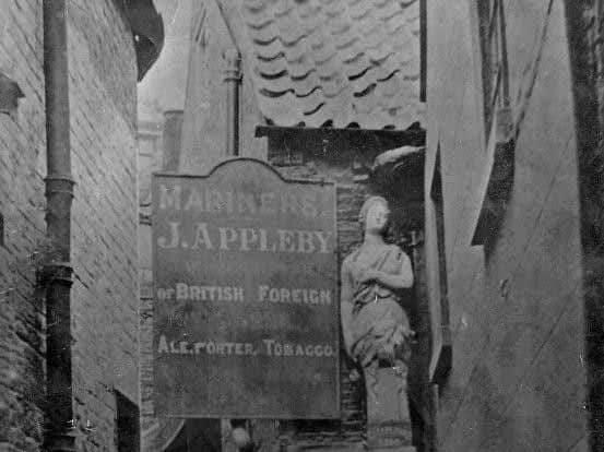 The Three Mariners on Quay Street, with many a story of smuggling and ghosts, was in shipbuilding days called the Block Makers Arms.