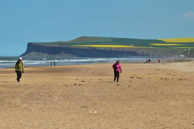 Saltburn from Marske beach.