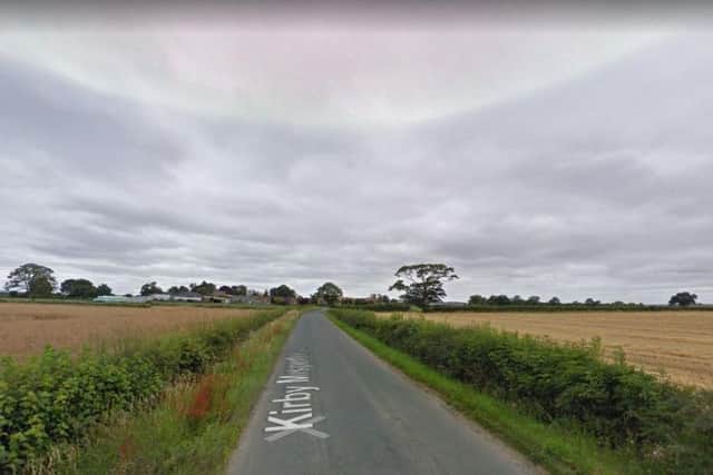 Kirby Misperton Lane, Great Habton. PIC: Google.