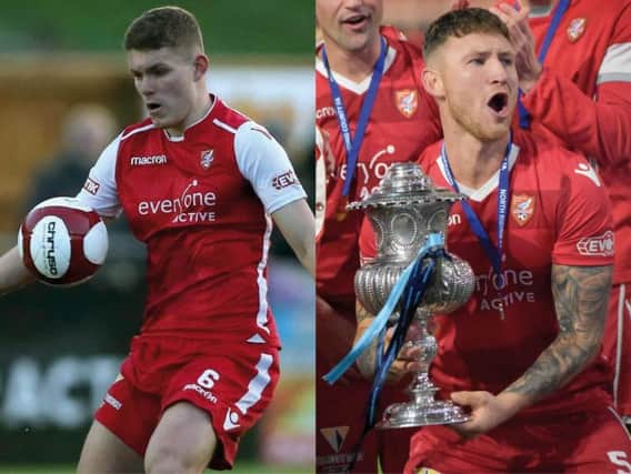 Bailey Gooda and Kev Burgess have left Scarborough Athletic