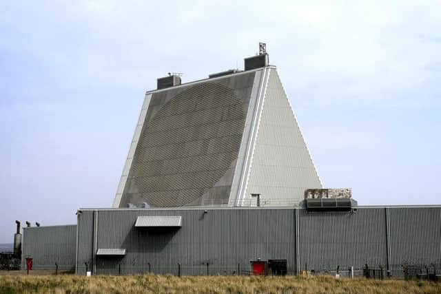 The radar at RAF Fylingdales. PIC: Richard Ponter