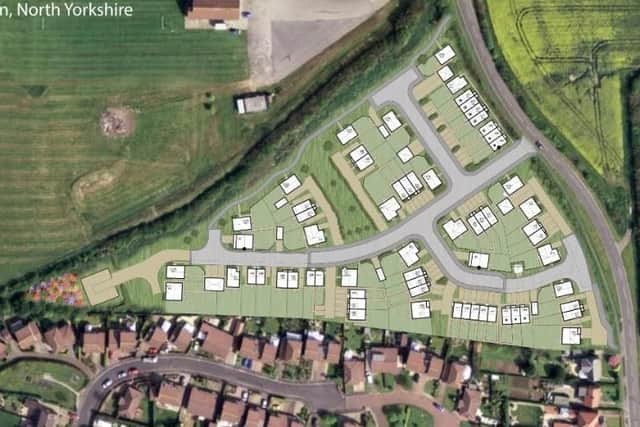Plan for Cayton homes
