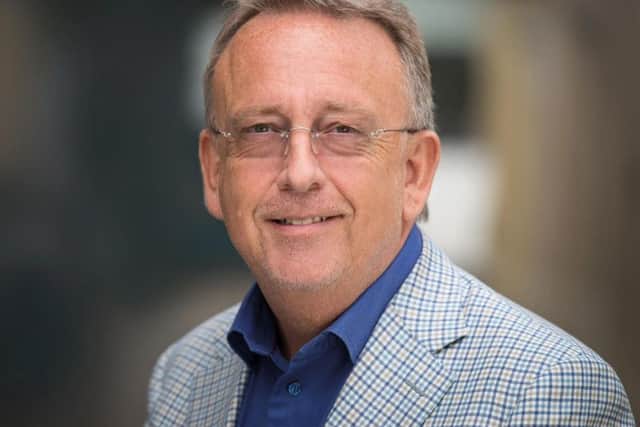 Nick Thomas, who is being honoured for services to the entertainment industry and to charity.