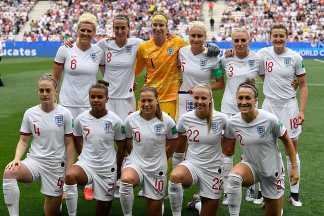 England's World Cup team