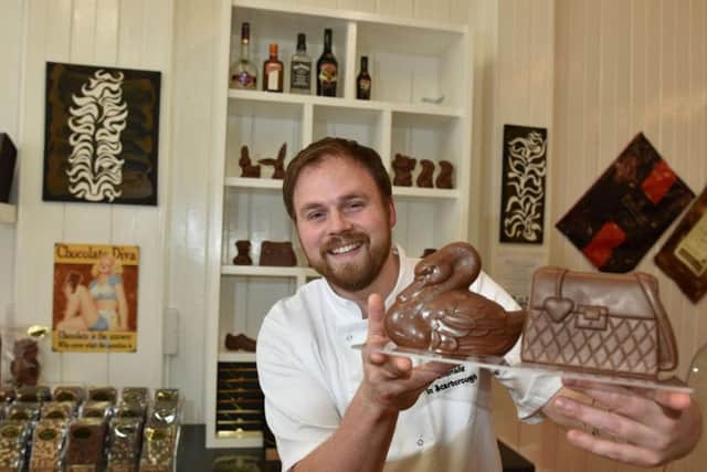 Alex Grant, of Crofts Chocolates