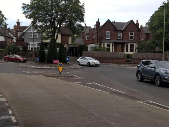 The Scalby Road - Manor Road roundabout