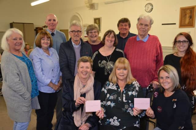 Scarborough Community Choir supports Steps 2 and Dial-a-Ride with £500 donation