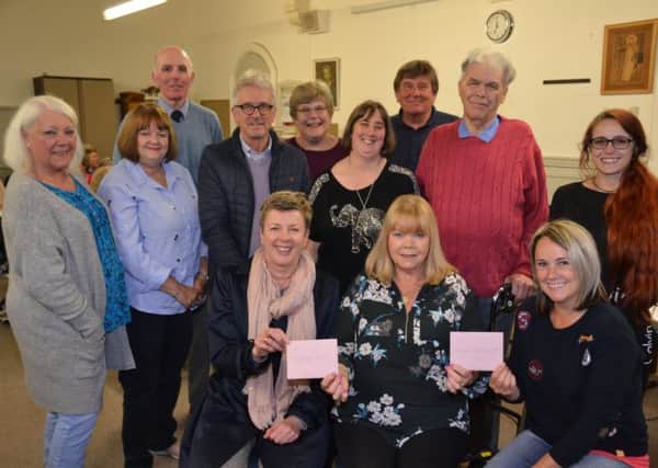 Scarborough Community Choir supports Steps 2 and Dial-a-Ride with £500 donation
