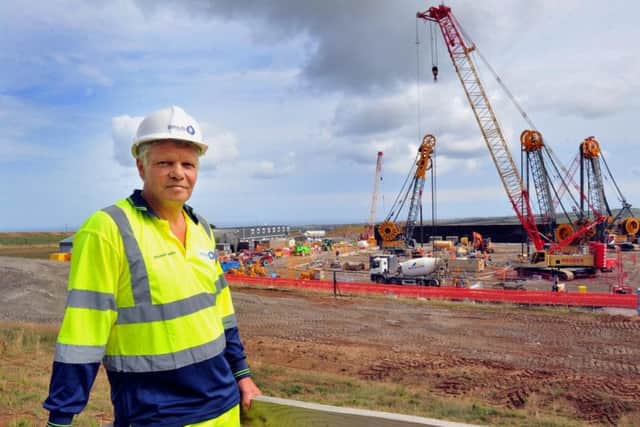 Graham Clark Operations Director for Sirius Minerals at the Woodsmith site near Whitby