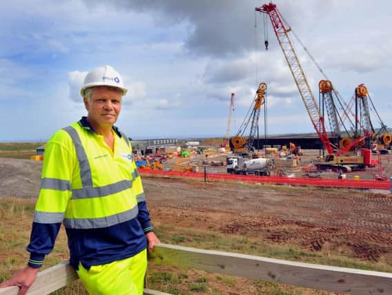 Graham Clark Operations Director for Sirius Minerals at the Woodsmith site near Whitby