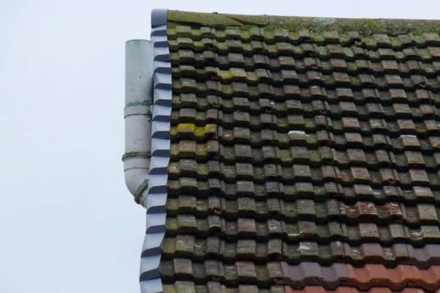 A roof which drew complaints about the standard of Dunne's work.