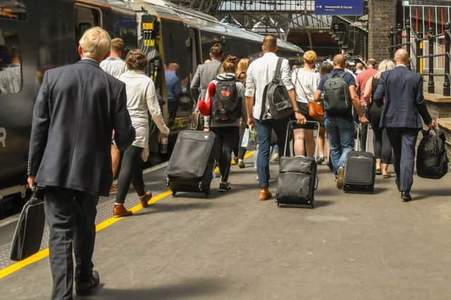 Crime rates across Britain have been on the rise in recent years and its railways have been no different. Stock photo.