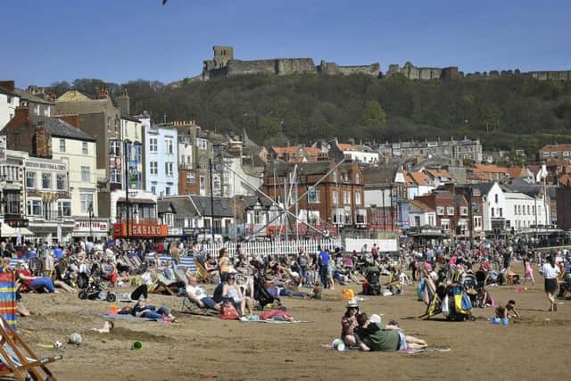 Scarborough in the sunshine