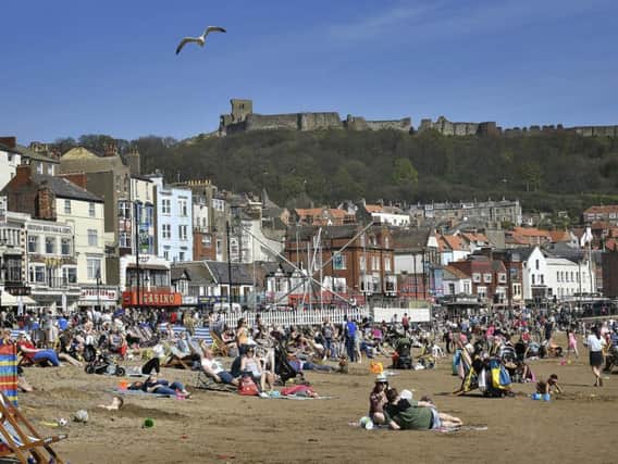 Scarborough in the sunshine