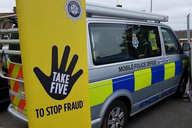 Police are urging residents to be aware of 'press 1' fraudsters.