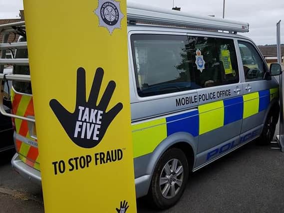 Police are urging residents to be aware of 'press 1' fraudsters.