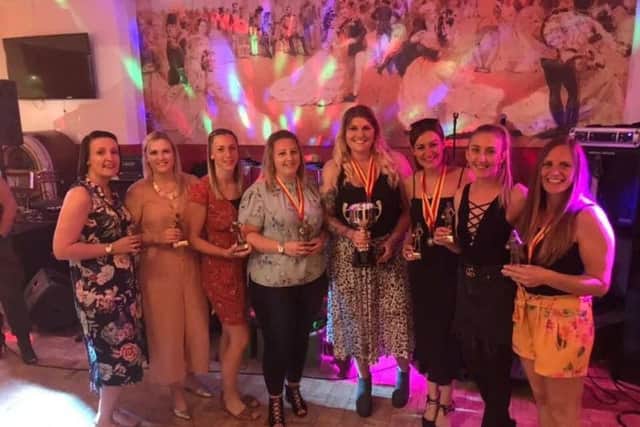 DIVISION ONE DELIGHT: Body Sculpt Angels won the Scarborough Netball League Division One title