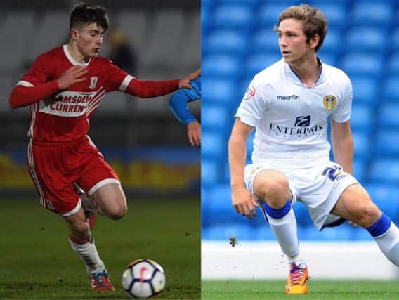 Boro boss John Deacey is hoping to snap up Kian Spence (left) and Chris Dawson