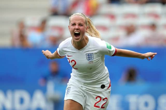 England's Beth Mead. Picture: Richard Sellers/PA