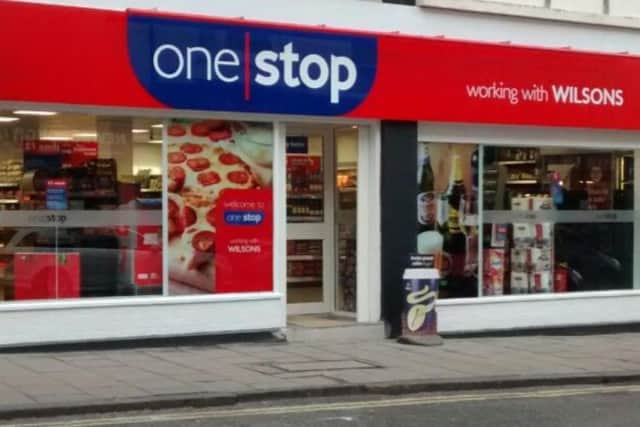 The One Stop convenience store in Newborough.