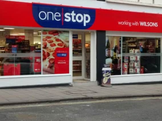 The One Stop convenience store in Newborough.