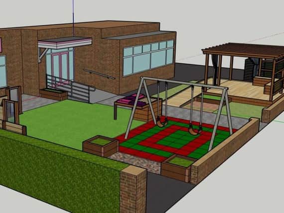 The design for the new space. PIC: WellChild