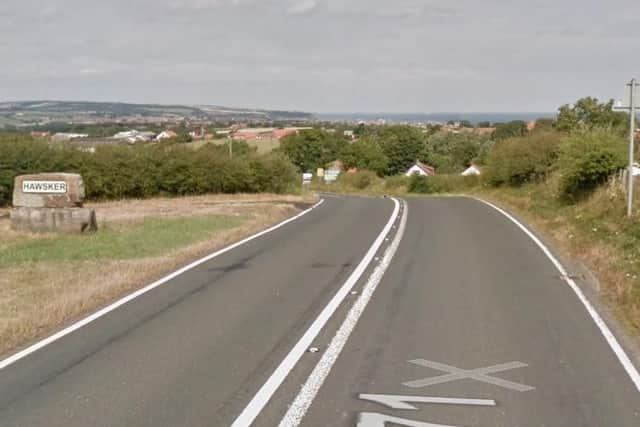 Fatal crash took place south of the village of Hawsker, on Sunday morning.