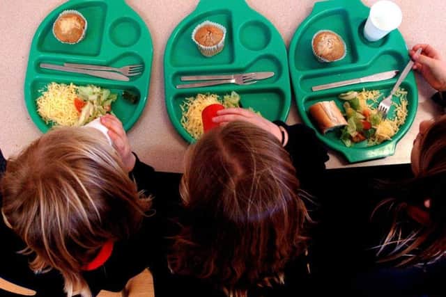 One in 11 pupils in North Yorkshire are claiming free school meals, figures show.