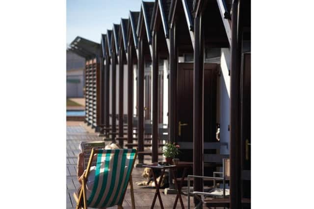 Chalets are already selling out fast
