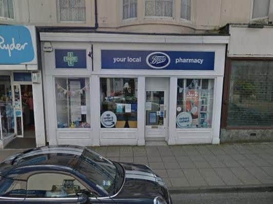 The store on Belle Vue Street.