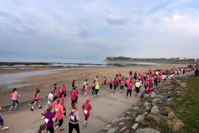 Runners setting out on the course. PIC: Richard Ponter