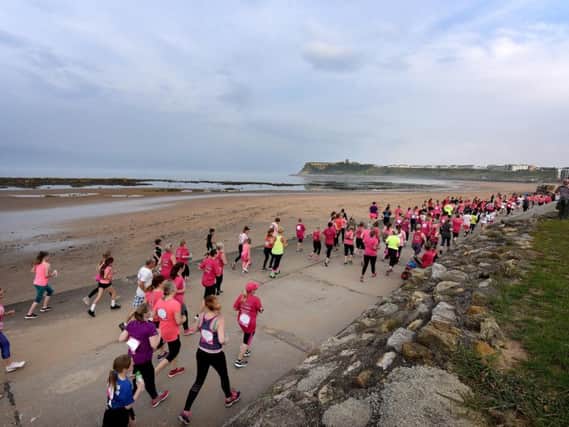Runners setting out on the course. PIC: Richard Ponter