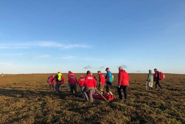 Scarborough and Ryedale Mountain Rescue.