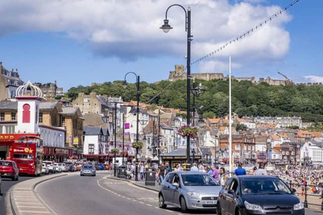 The weather forecast in Scarborough.